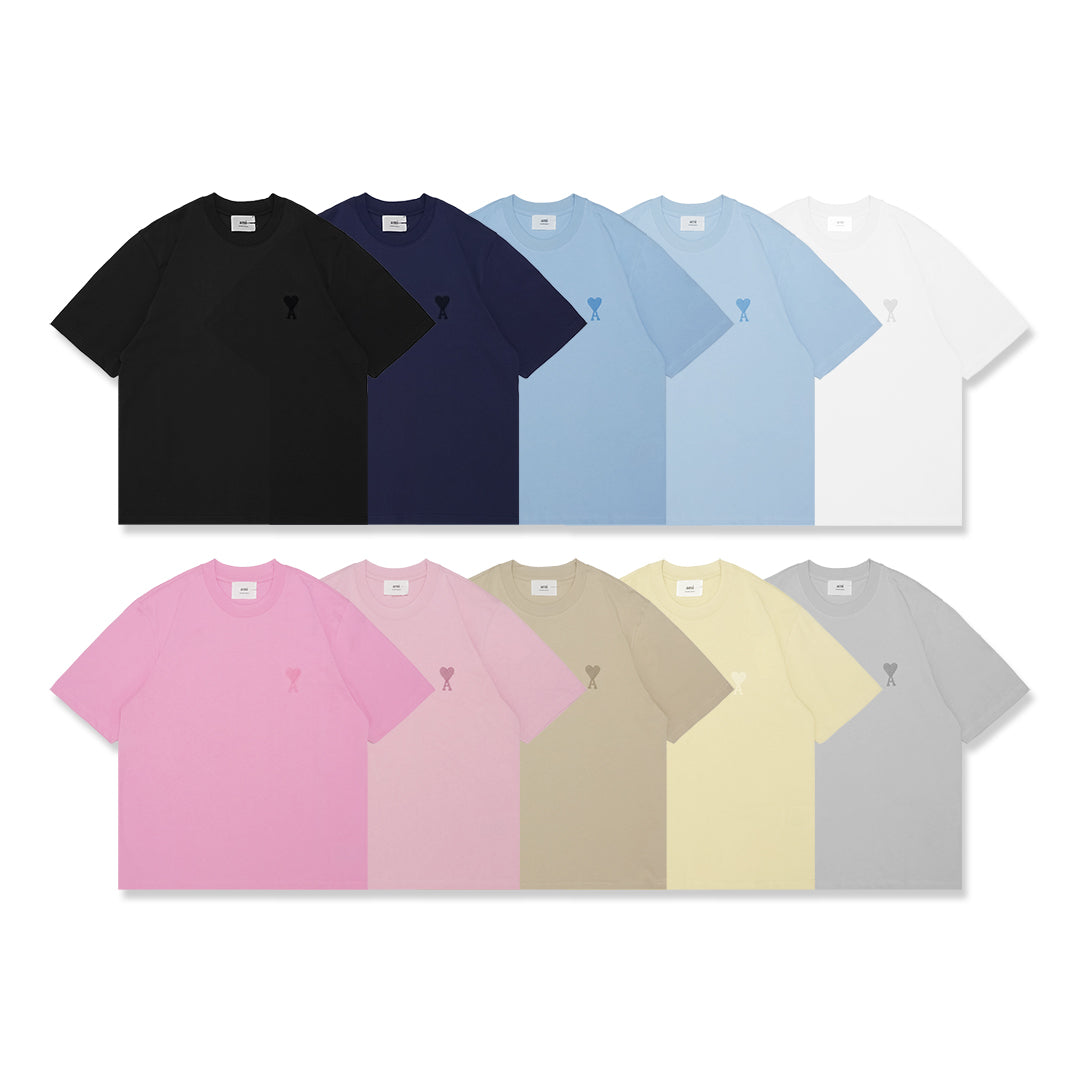 4M1 Medium Solid Heart T-Shirt