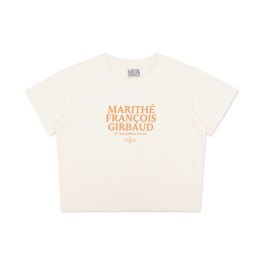 Marithe Francois Girbaud Mouvement Aerocool Crop T-Shirt