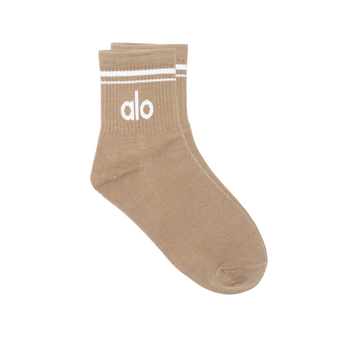 Alo Unisex Half-Crew Throwback Socks