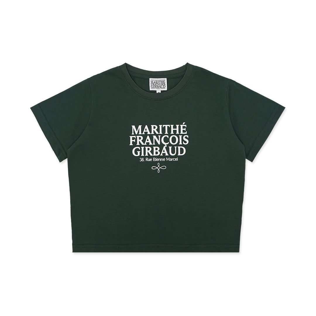 Marithe Francois Girbaud Mouvement Aerocool Crop T-Shirt