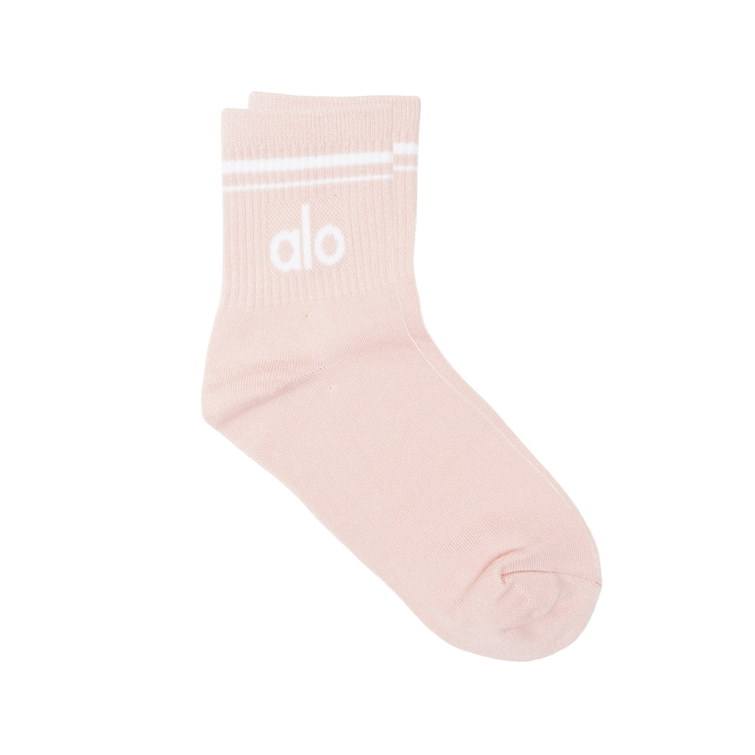 Alo Unisex Half-Crew Throwback Socks