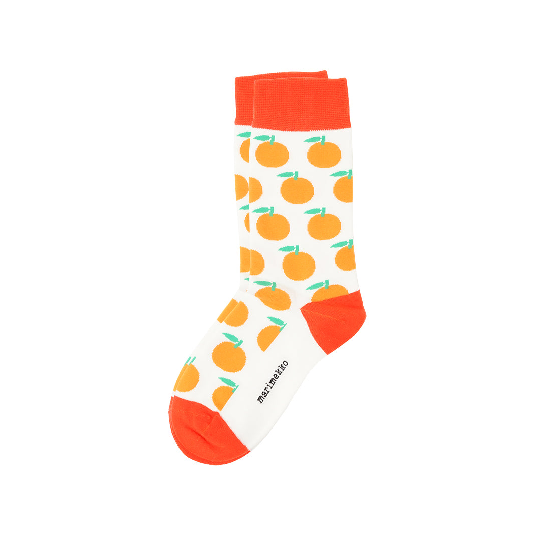 Marimekko Fruits Pattern Mid Socks