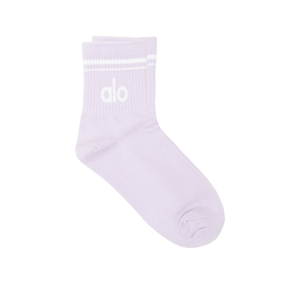 Alo Unisex Half-Crew Throwback Socks
