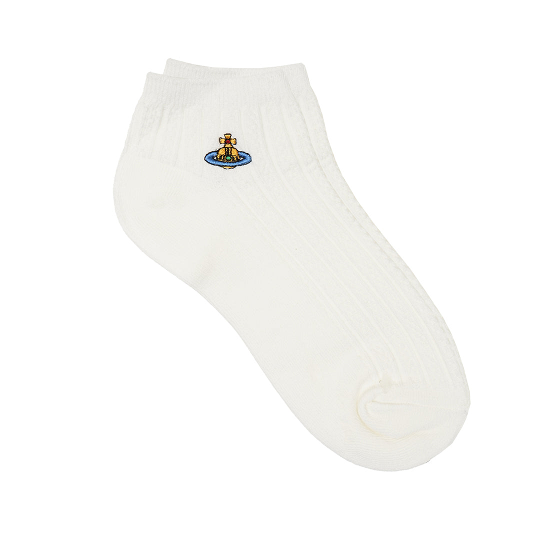 VWW Cable Knit Ankle Socks