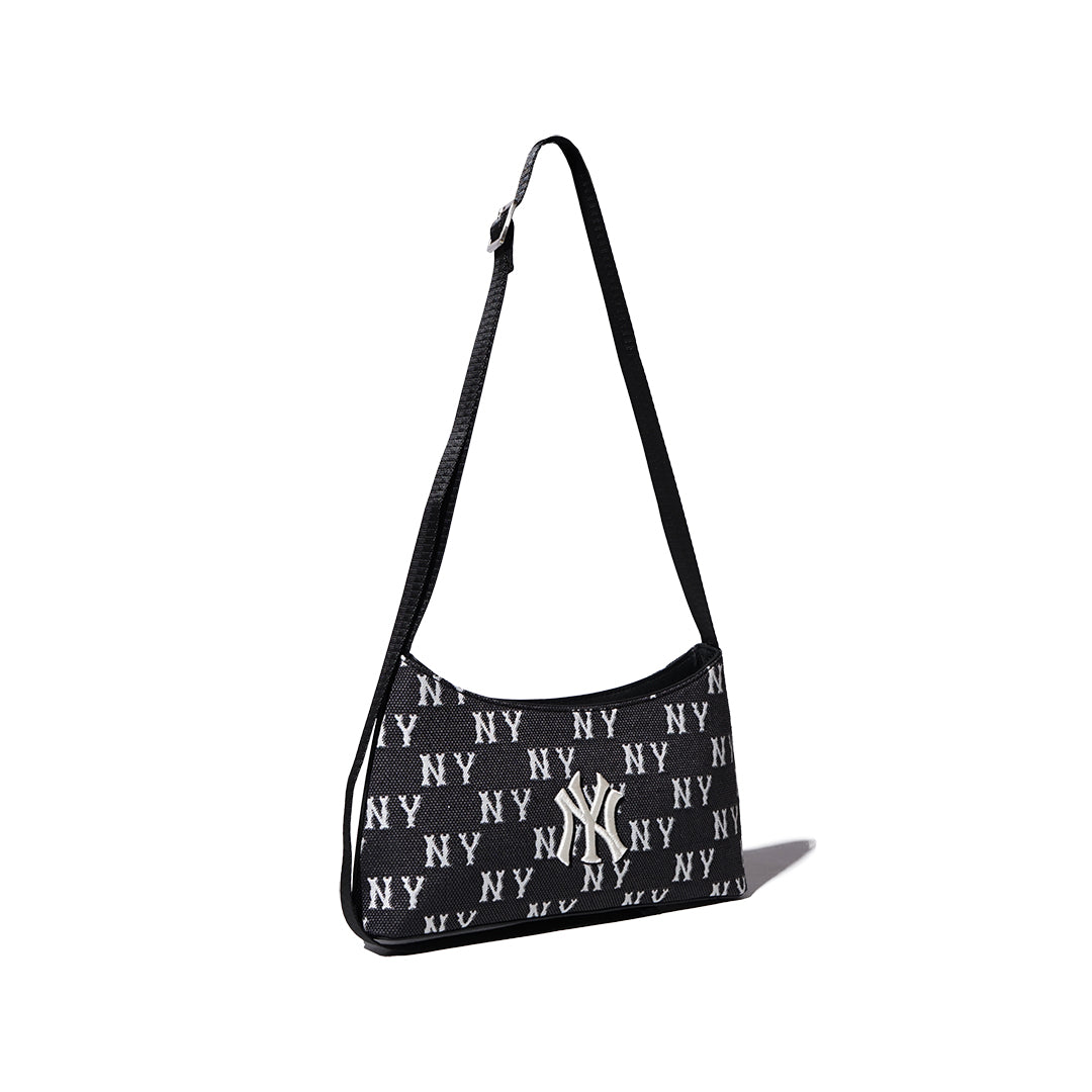 M7B Monogram Jacquard Crossbody Bag