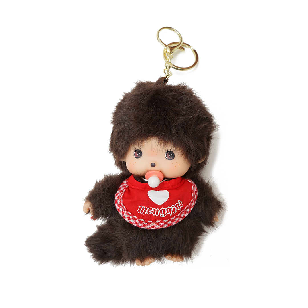 Mengqiqi Bib & Pacifier Keychain Bag Charm