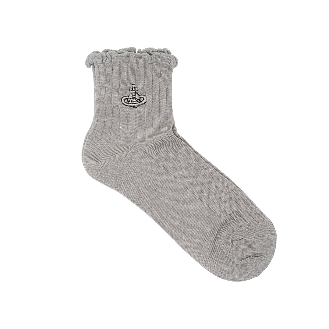 VWW Top Ruffles Quarter Socks