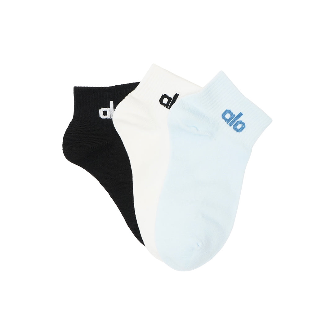 Alo Ankle Socks 3-Pair Pack