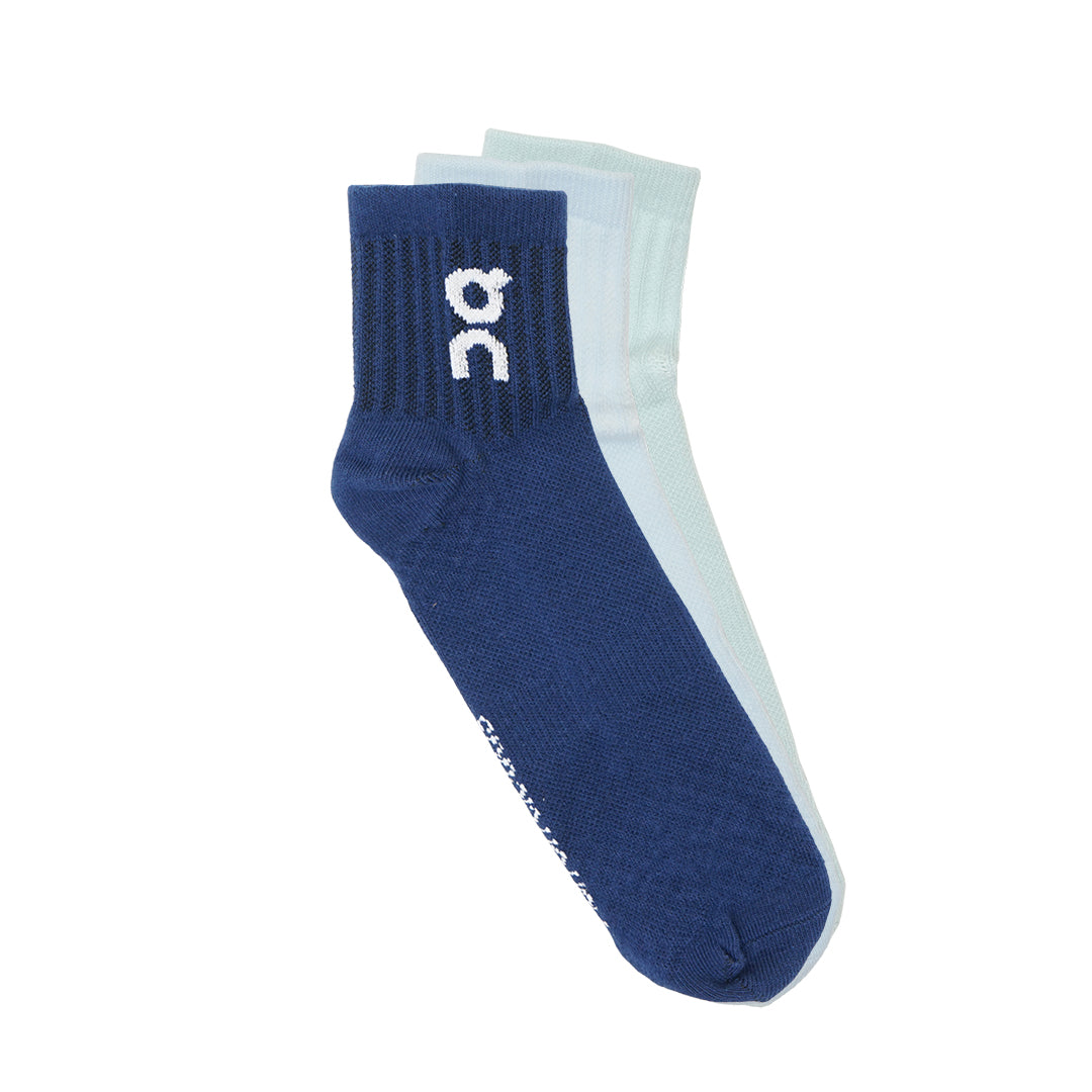 On Cloud Logo Mid Socks 3-Pair Pack