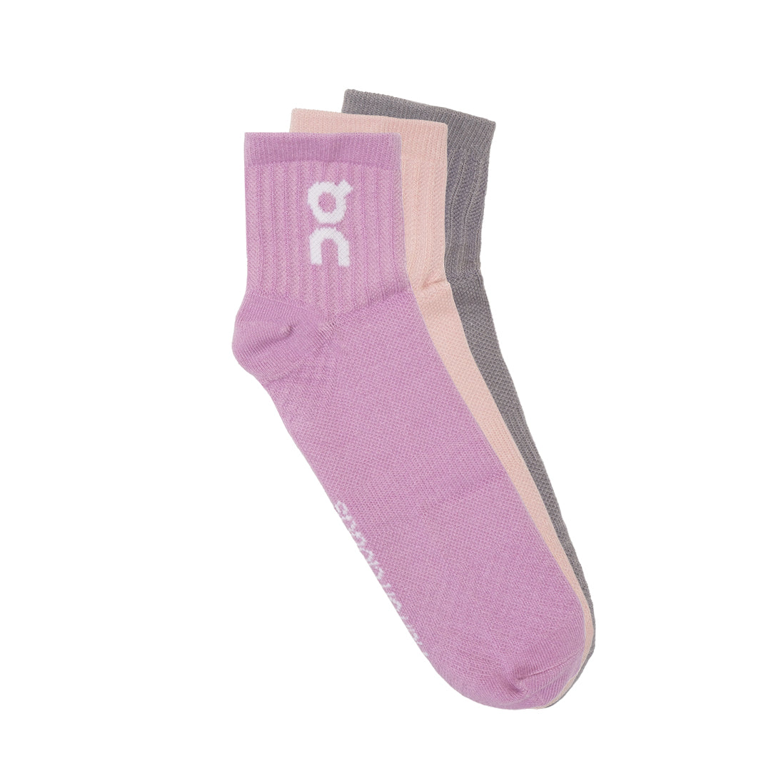 On Cloud Logo Mid Socks 3-Pair Pack