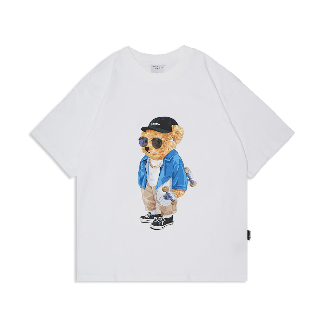 ADV Skateboard Summer Bear T-Shirt