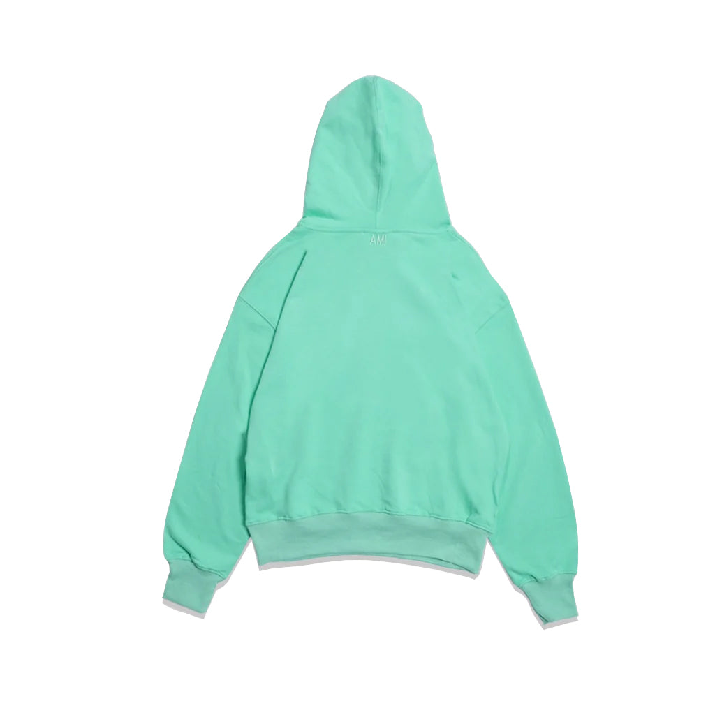 4M1 Mozaic Patch Logo Hoodie Green
