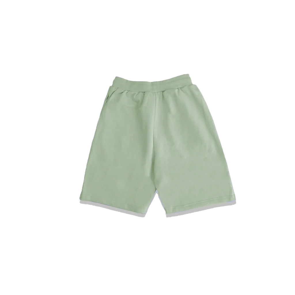 4M1 Tonal Heart Logo Shorts Green