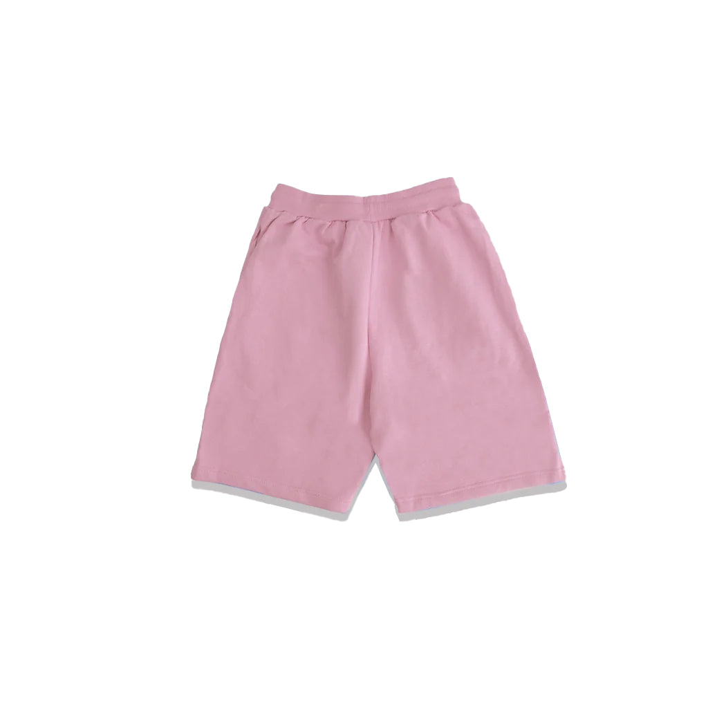4M1 Tonal Heart Logo Shorts Pink