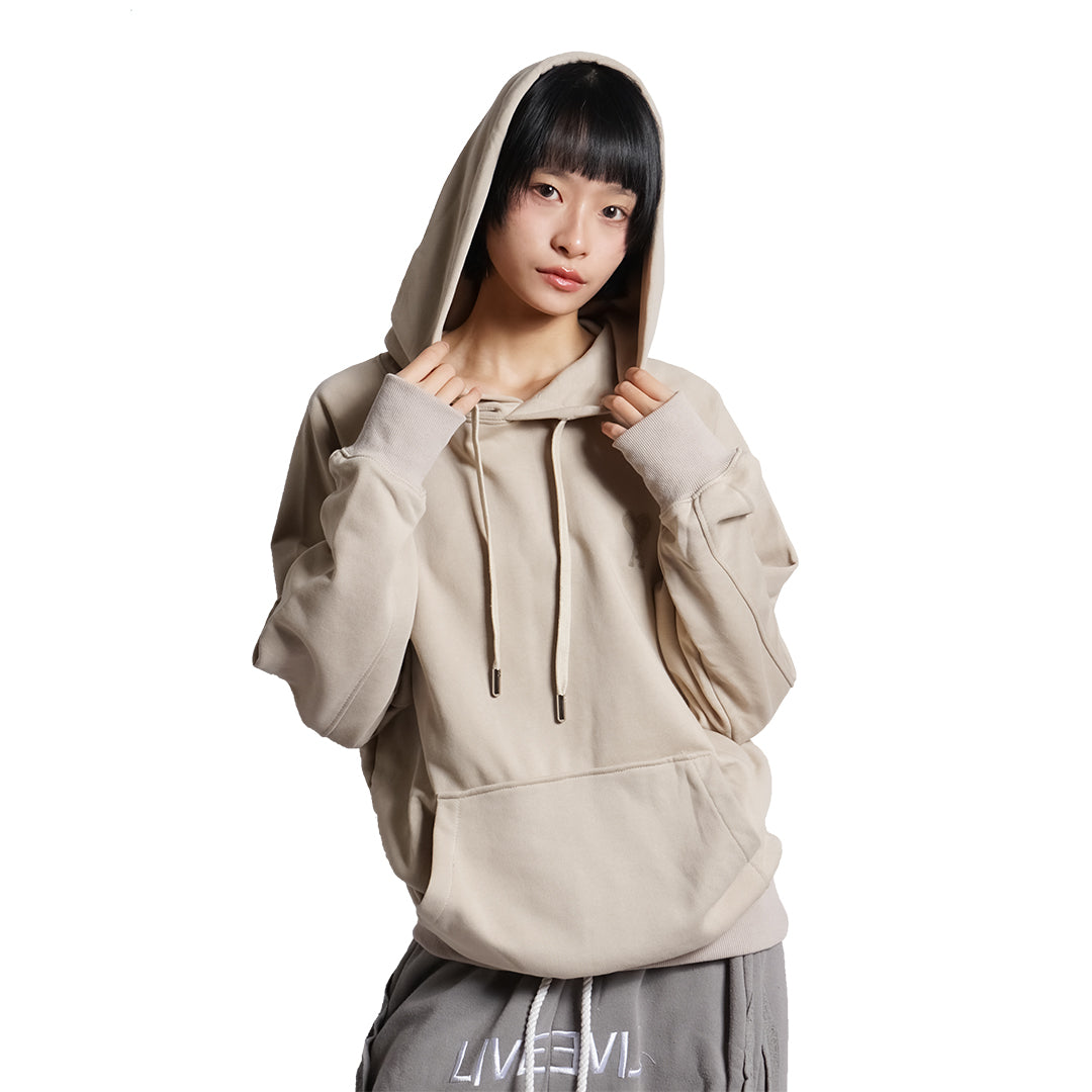 4M1 Tonal Embroidered Logo Hoodie