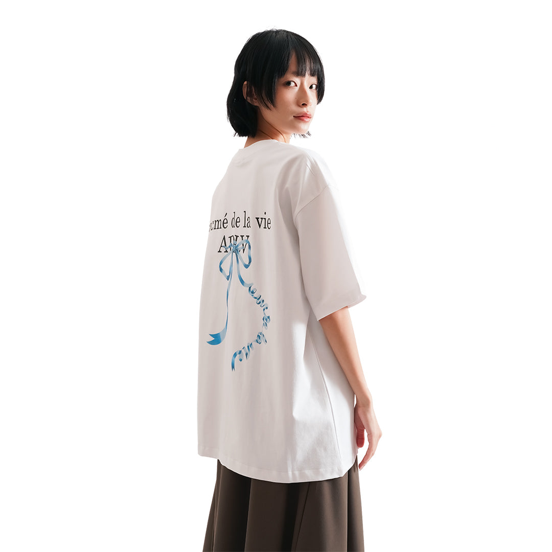 ADV Ribbon Basic Logo T-Shirt