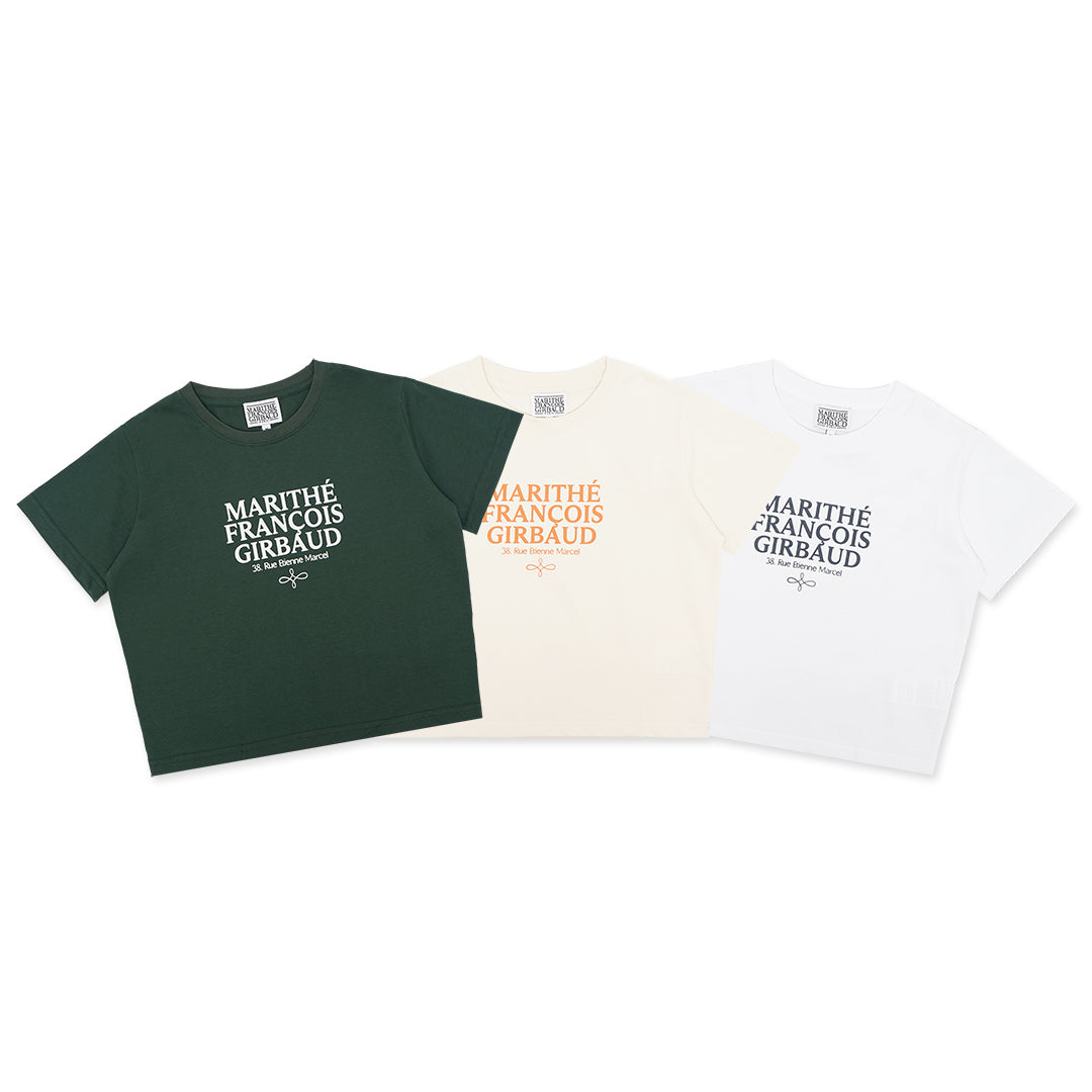 Marithe Francois Girbaud Mouvement Aerocool Crop T-Shirt