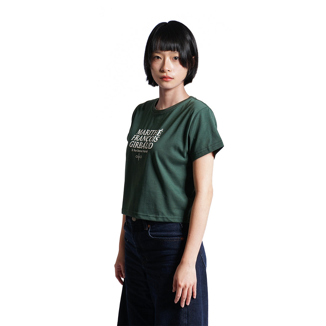 Marithe Francois Girbaud Mouvement Aerocool Crop T-Shirt
