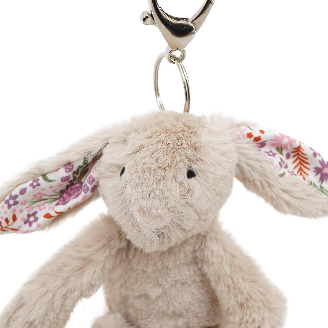 Jellycat Blossom Bunny Keyring Bag Charm