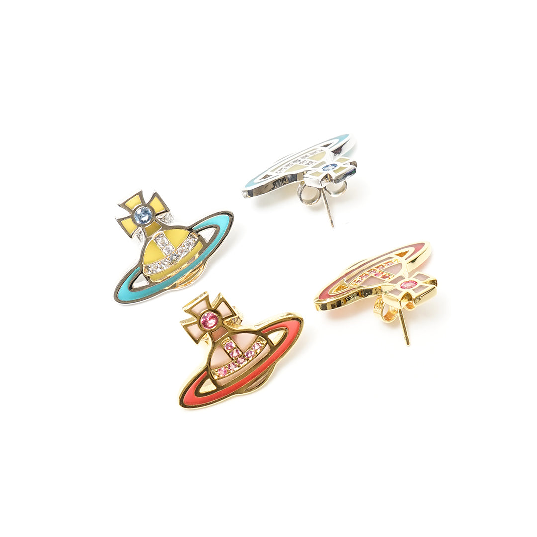 VWW Concetta Bas Relief Earrings