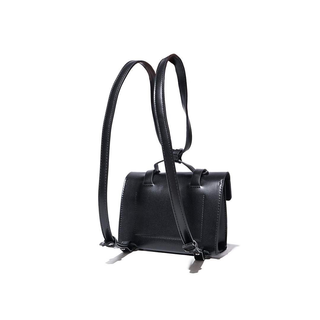 Crying Center Double Belts Convertible Bag