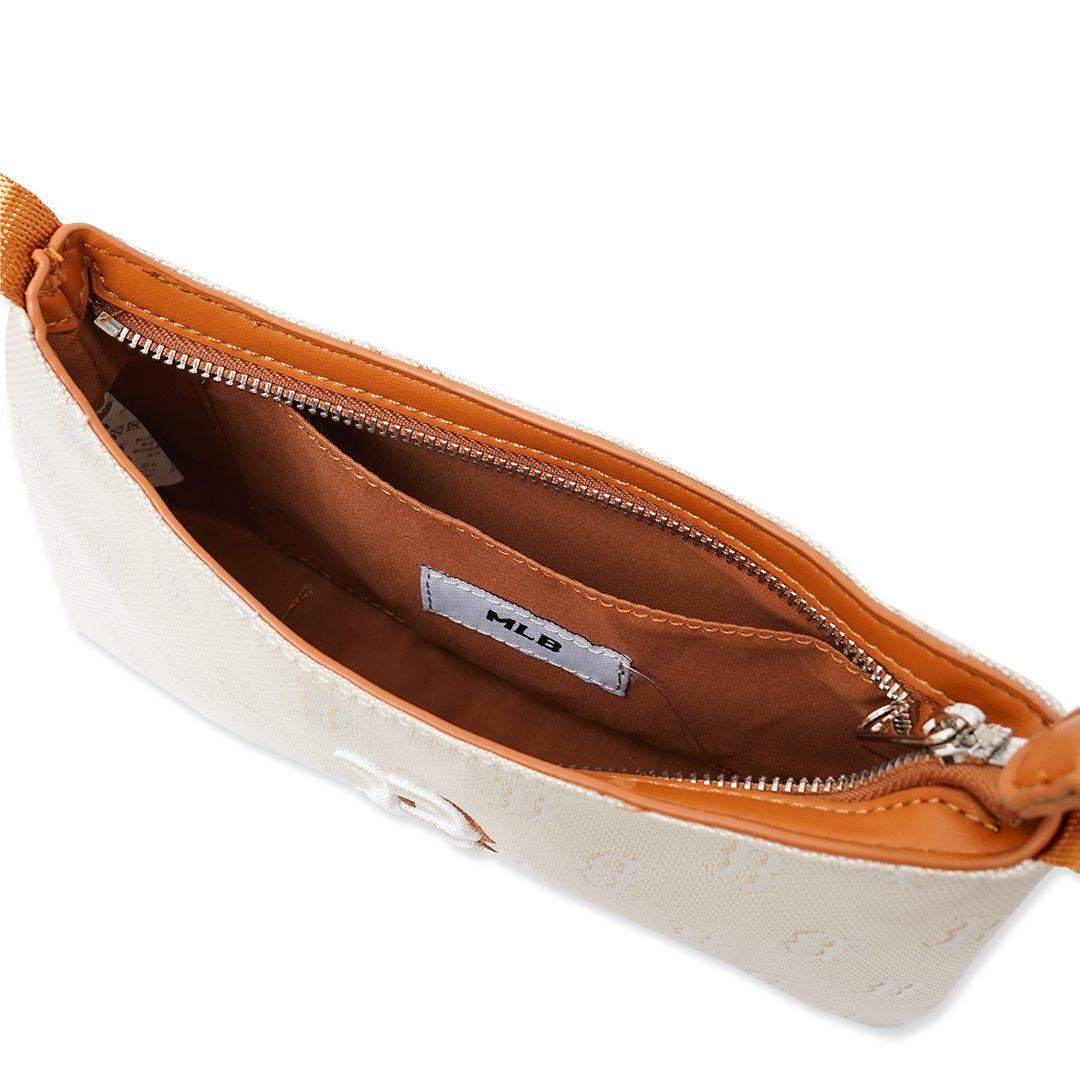 M7B Monogram Jacquard Crossbody Bag