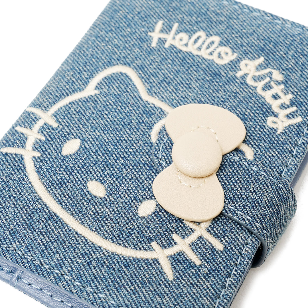 TouTou X HK Bifold Denim Wallet