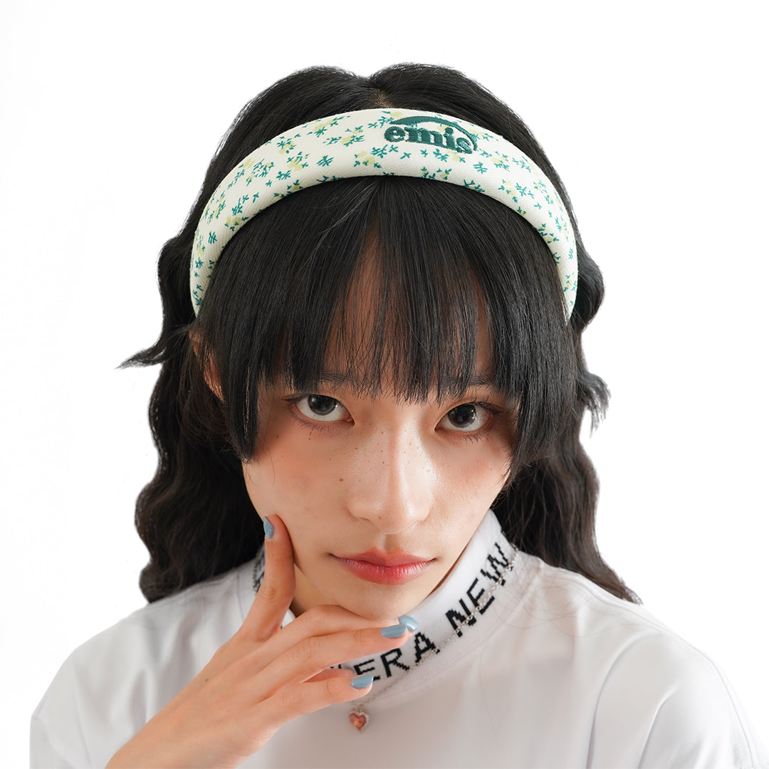 Emis Flower Wide Hairband