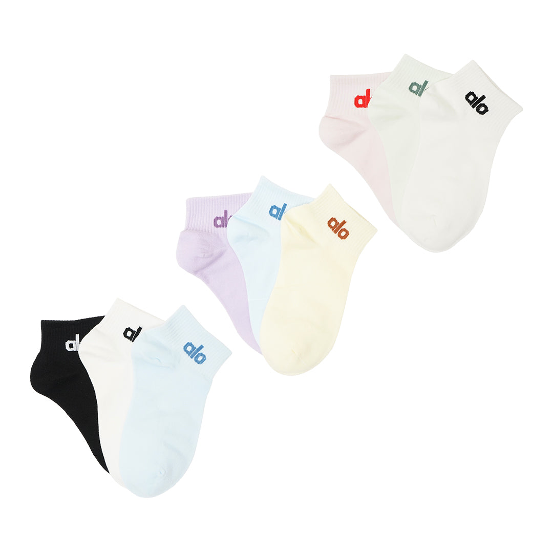 Alo Ankle Socks 3-Pair Pack