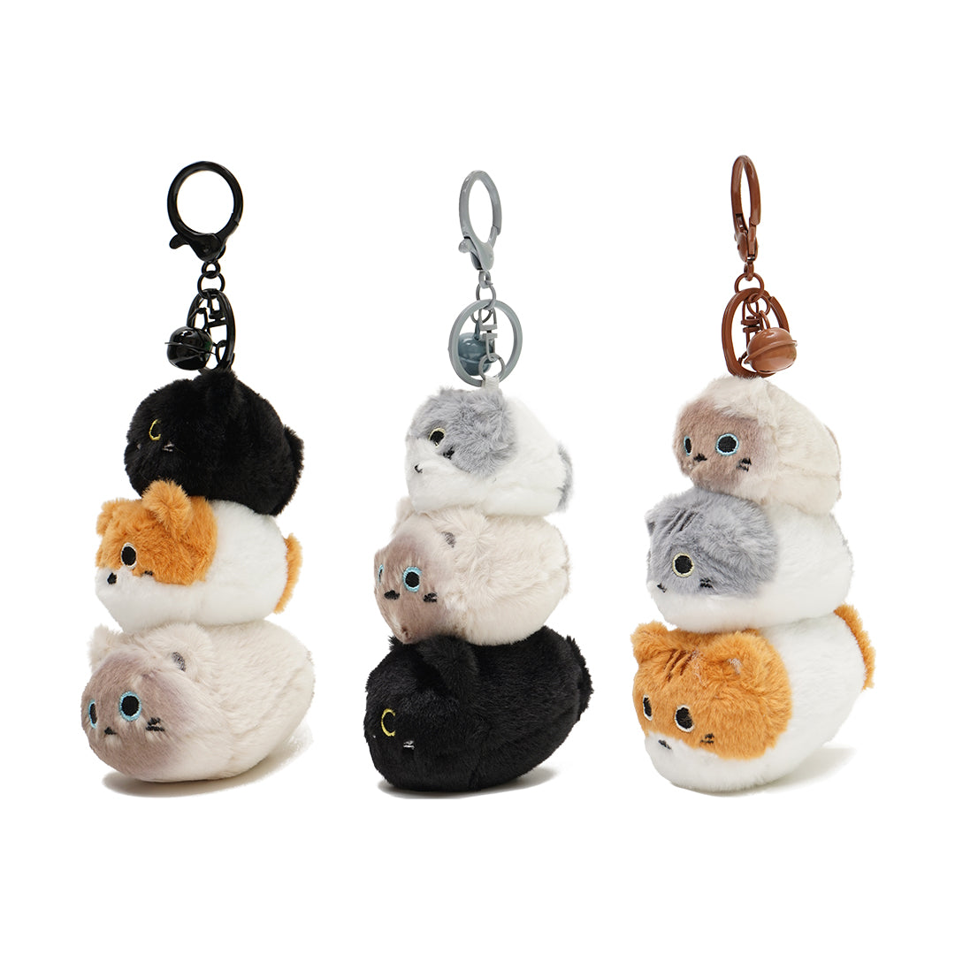 Maomaoyu Triple Catfish Keychain Bag Charm