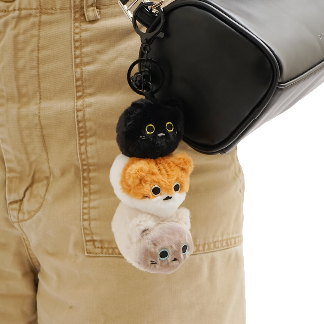 Maomaoyu Triple Catfish Keychain Bag Charm