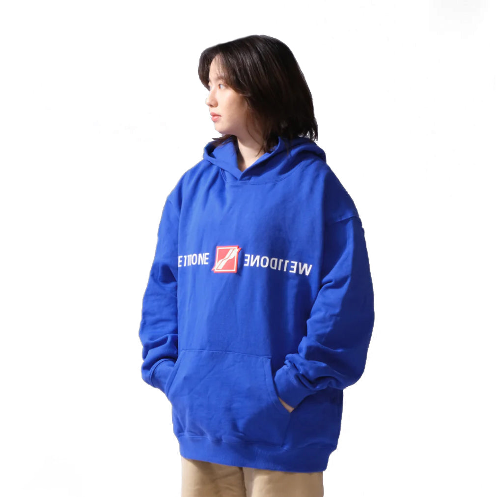 We11done Patched Mirror Hoodie