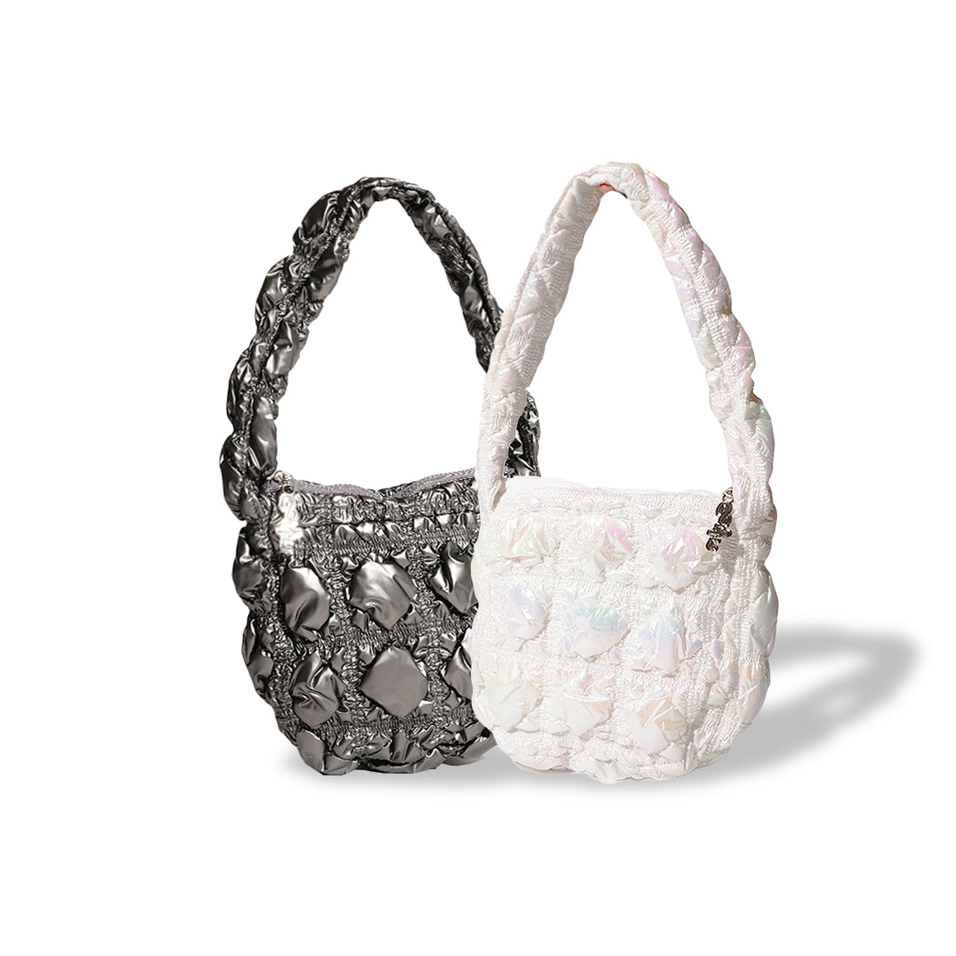 Carlyn Soft Hologram Small Bag