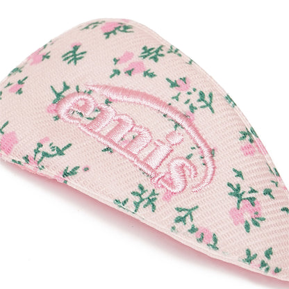Emis Flower Wide Logo Hairpin