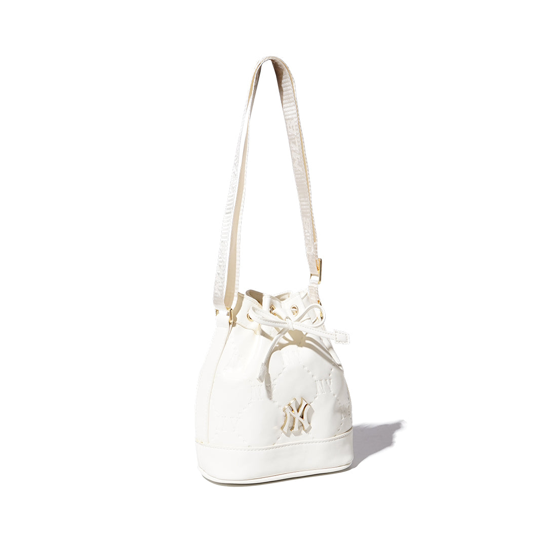 M7B Monogram Drawstring Bucket Bag