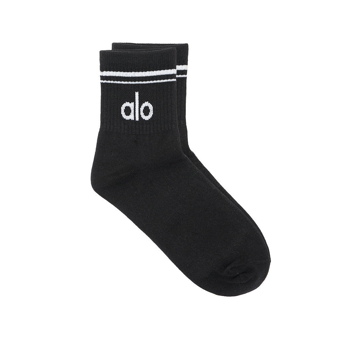 Alo Unisex Half-Crew Throwback Socks