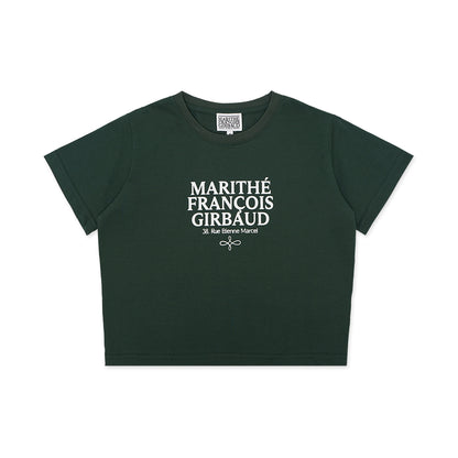 Marithe Francois Girbaud Mouvement Aerocool Crop T-Shirt