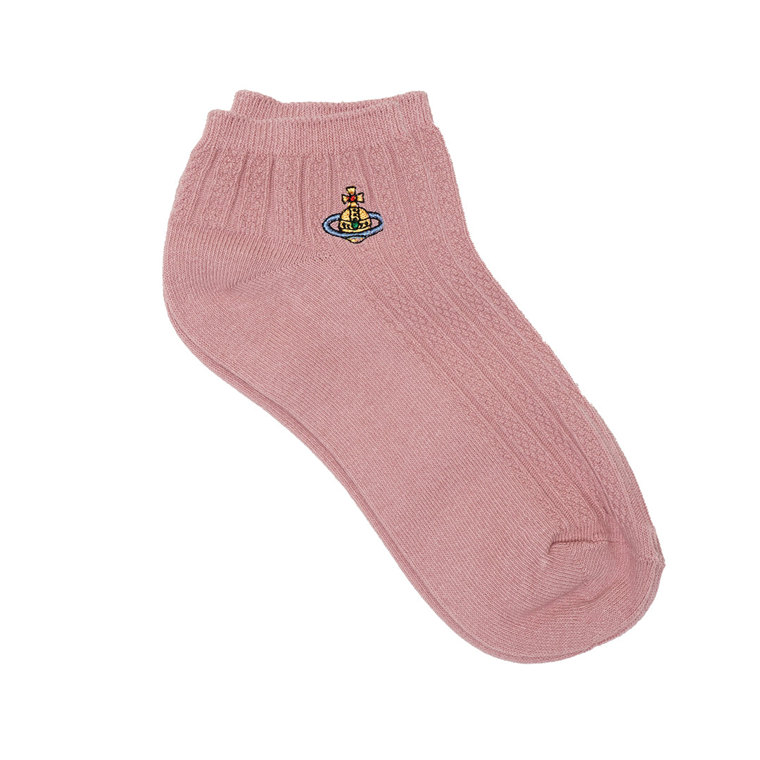VWW Cable Knit Ankle Socks