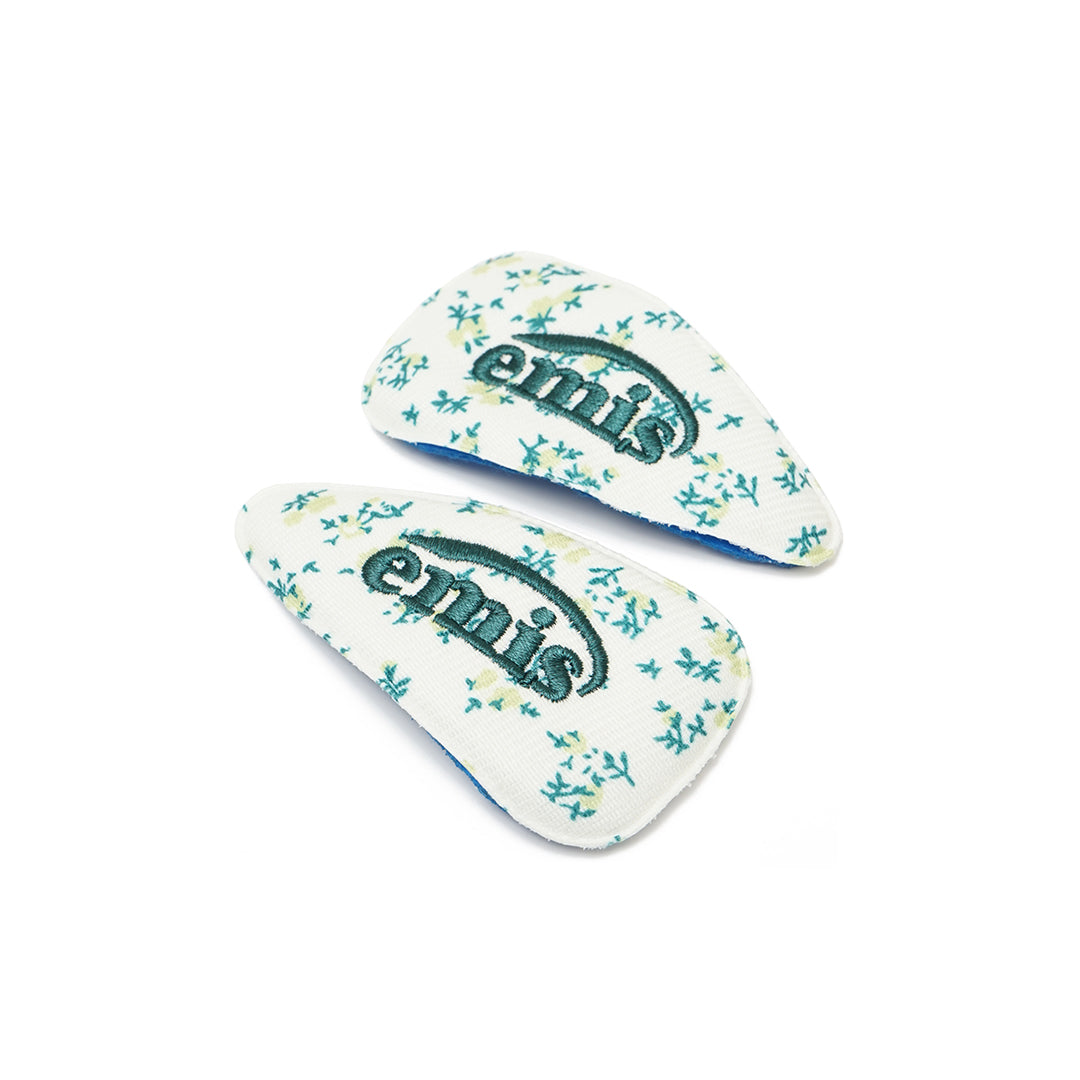 Emis Flower Wide Logo Hairpin