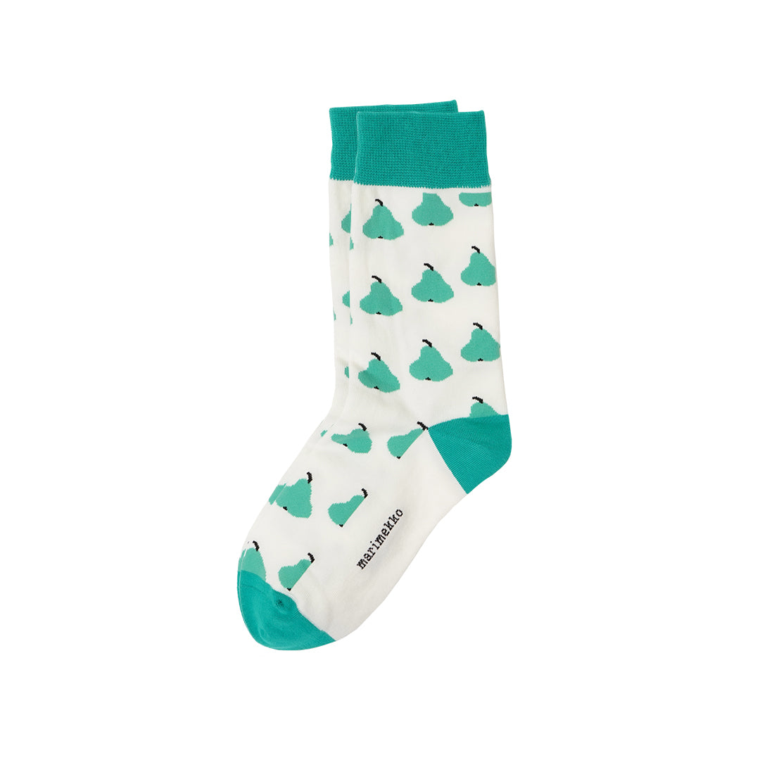 Marimekko Fruits Pattern Mid Socks