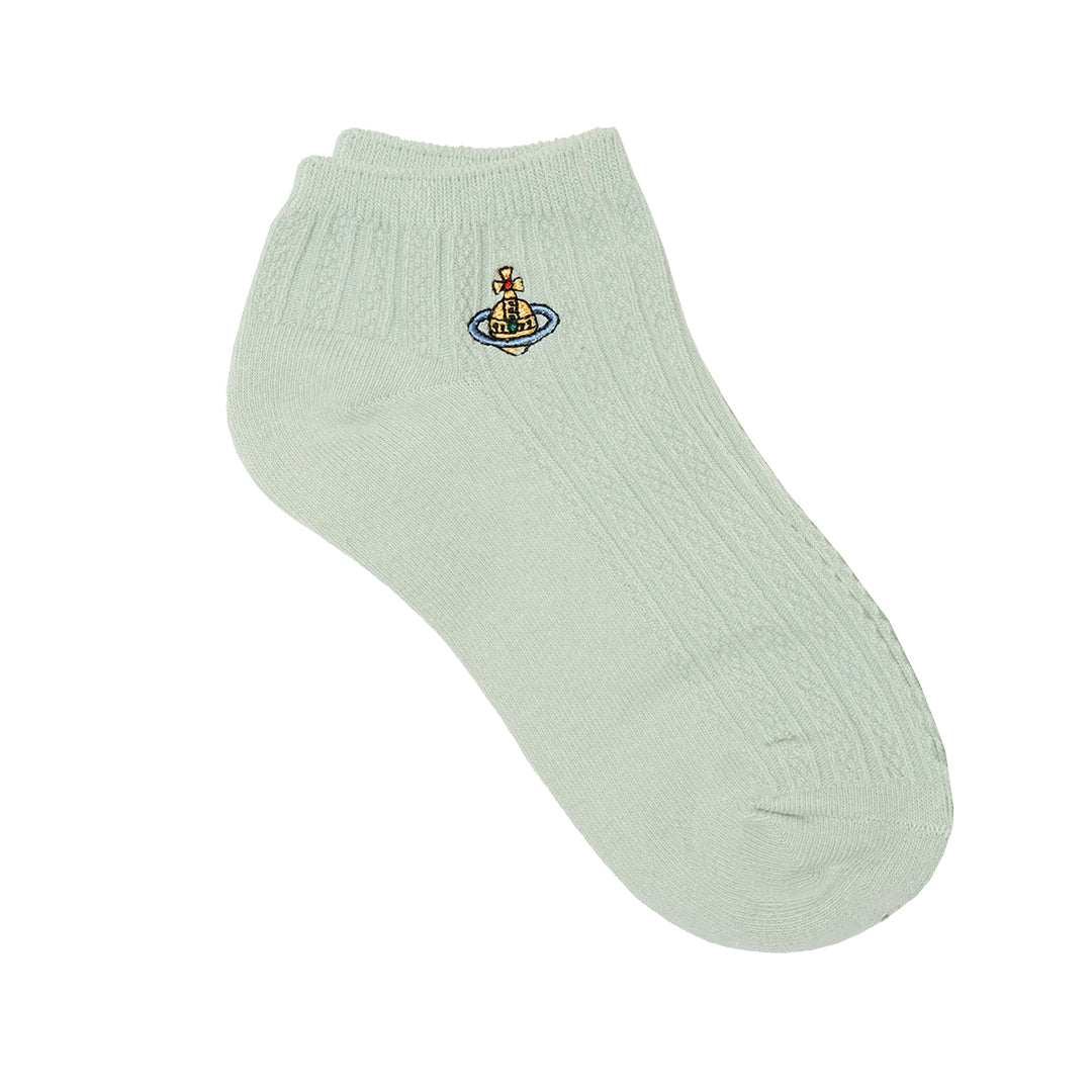 VWW Cable Knit Ankle Socks
