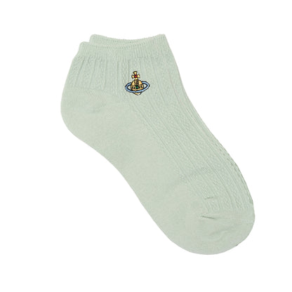 VWW Cable Knit Ankle Socks