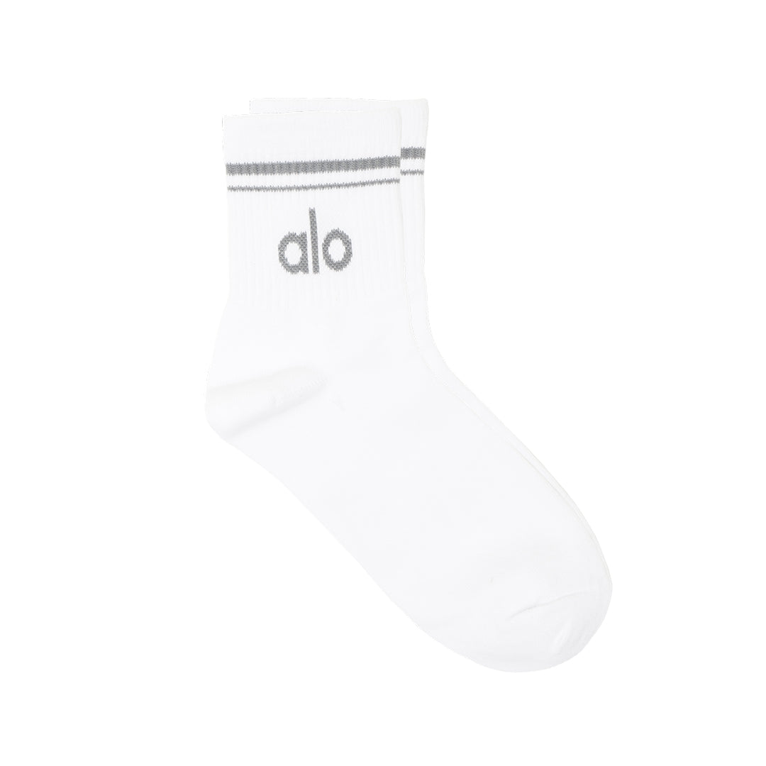 Alo Unisex Half-Crew Throwback Socks
