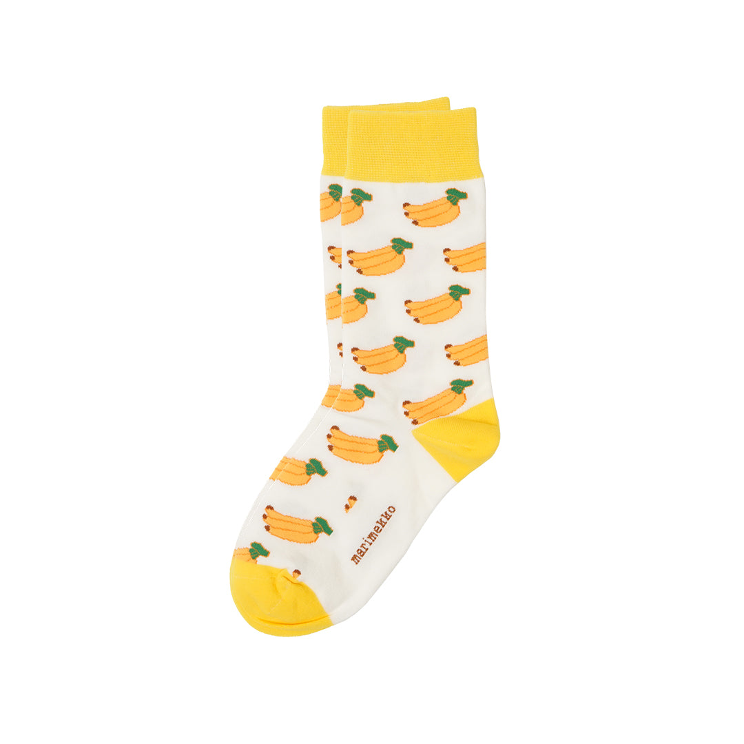 Marimekko Fruits Pattern Mid Socks
