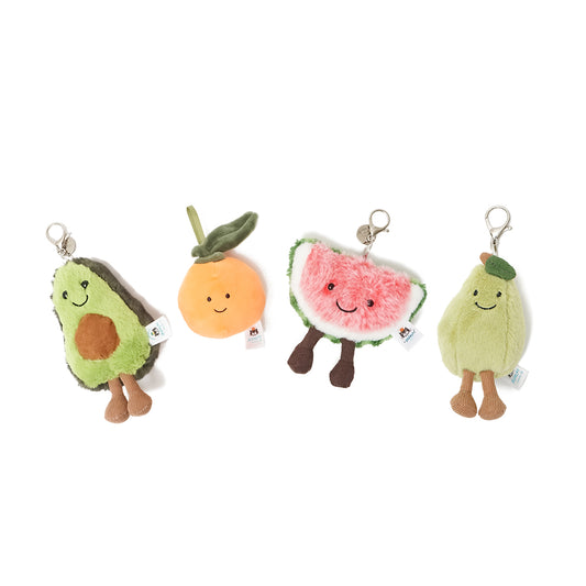 Jellycat Amuseables Fruits Keyring Bag Charm