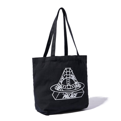 VWW X PLC Orb Graphic Canvas Tote Bag