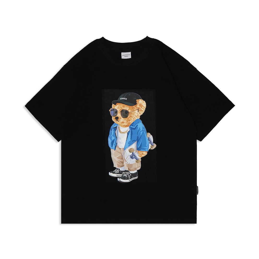 ADV Skateboard Summer Bear T-Shirt