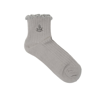 VWW Top Ruffles Quarter Socks