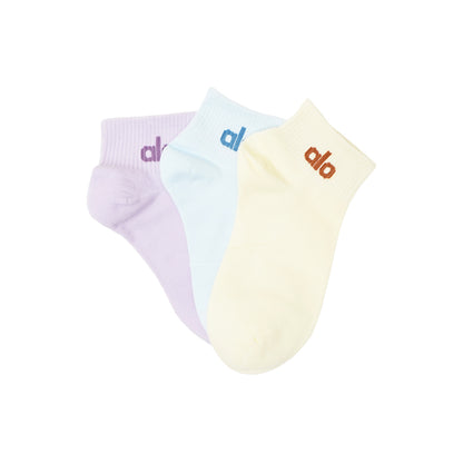 Alo Ankle Socks 3-Pair Pack