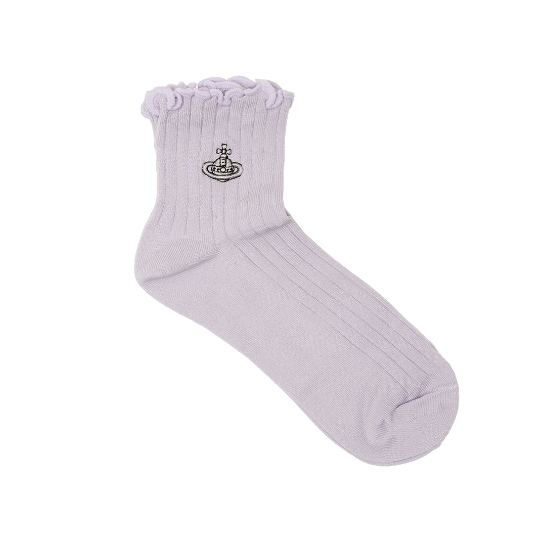 VWW Top Ruffles Quarter Socks